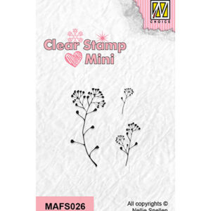 Clear stamps mini, Embelliefer branch