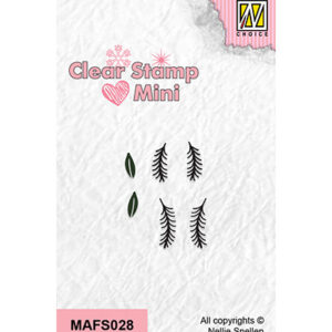 Clear stamps mini, Pine branches