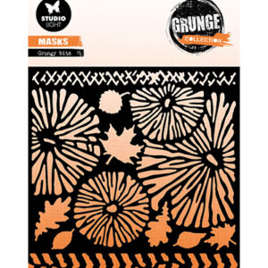 SL-GR-MASK204 - Grungy bits Grunge collection nr.204