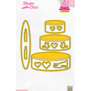 Shape dies, Weddingcake