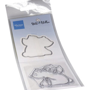 CS1137 Marianne Design Stamps & die set, Bear & Penguin