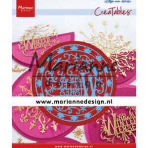 LR0620 Marianne Design *Marianne Design Creatable Anja's Warm Winter Wishes