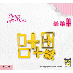 Shape dies, Presents