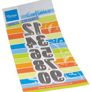 CR1643 Marianne Design Craftables Alphabet numbers