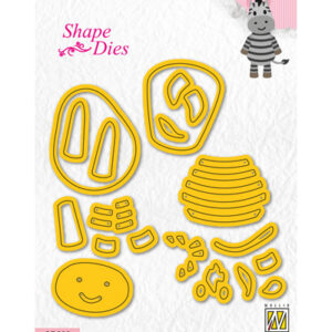 Shape dies, Zebra