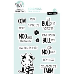 CCL-FR-STAMP599 Craftlab Holy cow Friendz nr.599
