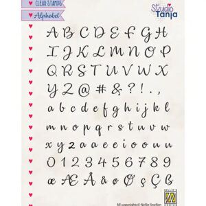 Clear Stamp, Alphabet Lena-2