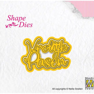 SD309 Nellie's Choice Shape Die, Vrolijk Pasen