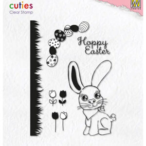 Clear Stamp, Set A5 Hoppy Easter