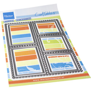 CR1659 Marianne Design Craftables Layout stamps A6