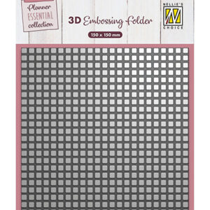 53324 - Nellie's Choice 3D Embossing Folder Blocks