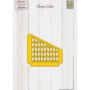 Shape Die, Corner Pouch Chevron
