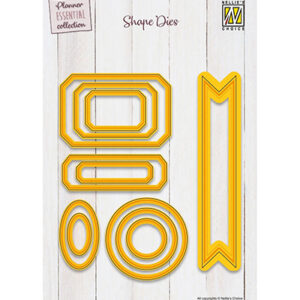 Shape Dies Cutting & Embossing, Labels
