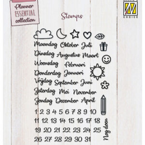 Clear Stamp, Planner Essentials NL