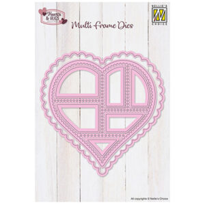 Multi Functional Die, Postal Stamps Heart