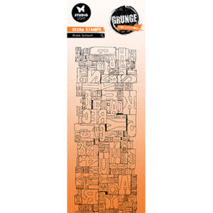 SL-GR-STAMP733 - Press Letters Grunge Collection nr.733