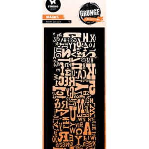 SL-GR-MASK300 - Press Letters Grunge Collection nr.300
