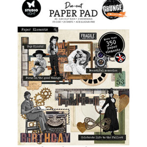 SL-GR-DCPP242 - Background papers Grunge Collection nr.242