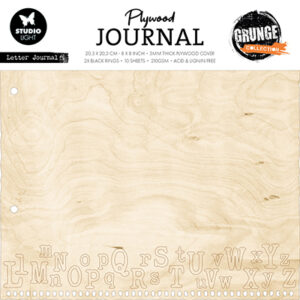 SL-GR-PWJ02 - Letter Journal Grunge Collection nr.08