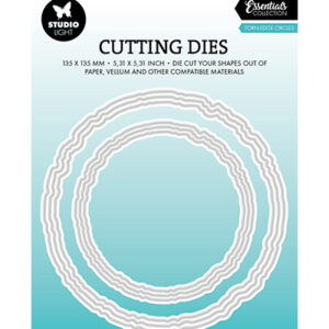 SL-ES-CD913 - Torn edge circles Essentials nr.913