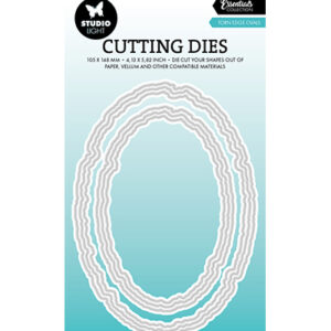 SL-ES-CD915 - Torn edge ovals Essentials nr.915