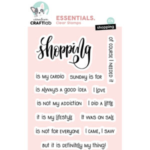 CCL-ES-STAMP758 - Shopping Essentials nr.758