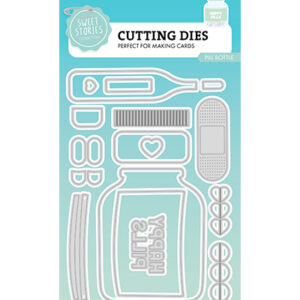 SL-SS-CD936 - Pill bottle Sweet Stories nr.936