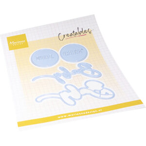 LR0894 - Marianne Design Creatable, Baby boy & girl text