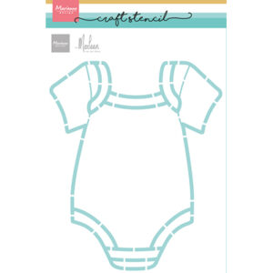 PS8177 - Craft stencils, Onesie by Marleen