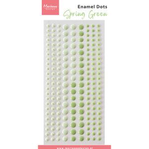 PL4533 - Enamel dots - Duotone Spring Green