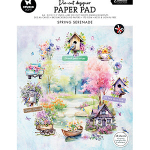 SL-ES-DCPP271 - SL Die-cut Designer Paper Pad Spring Serenade Essentials nr.271