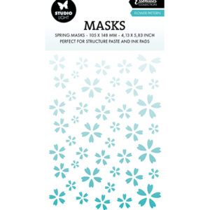 SL-ES-MASK320 - SL Mask Flowers Background Essentials nr.320