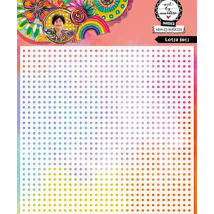 ABM-25-MASK326 - ABM Mask Lotsa Dots Art By Marlene nr.326