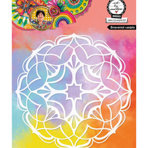 ABM-25-MASK327 - ABM Mask Ornamental Mandala Art By Marlene nr.327