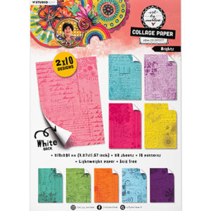 ABM-25-DPP277 - ABM Collage Paper Brights Art By Marlene nr.277