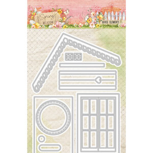 SL-SM-CD948 - SL Cutting Die House Elements Spring Meadow nr.948