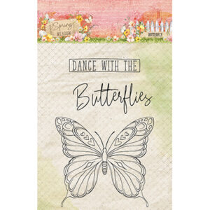 SL-SM-STAMP774 - SL Clear Stamp Butterfly Spring Meadow nr.774