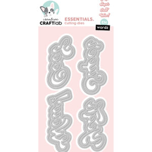 CCL-ES-CD964 - CCL Cutting Die Wordz Super Essentials nr.964