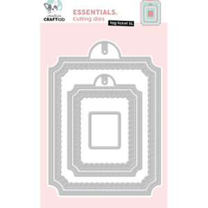 CCL-ES-CD965 - CCL Cutting Die Tag Ticket XL Essentials nr.965