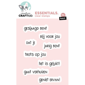 CCL-ES-STAMP800 - CCL Clear Stamp NL Teksten Essentials nr.800