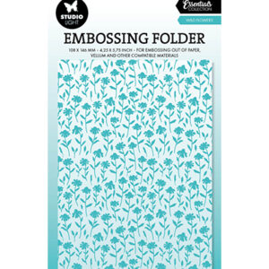 SL-ES-EMB28 - SL Embossing Folders Wild Flowers Essentials nr.28