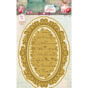 JMA-SYL-HFCD14 - JMA Hot Foil Cutting Die Romantic Frame Sending You Love nr.14