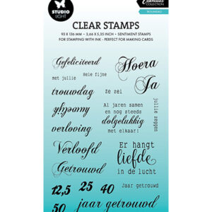 SL-ES-STAMP789 - SL Clear stamps Wedding Day Essentials nr.789