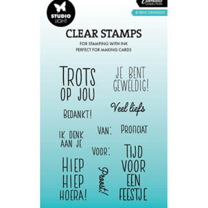 SL-ES-STAMP810 - SL Clear stamp Je bent geweldig Essentials nr.810