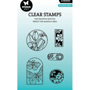 SL-ES-STAMP812 - SL Clear stamp Spring Labels Essentials nr.812