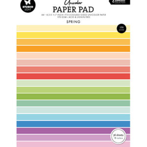 SL-ES-UPP300 - SL Unicolor Paper Pad Spring Tones Essentials nr.300