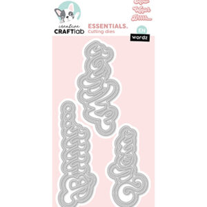 CCL-ES-CD981 - CCL Cutting Die Wordz Winter Essentials nr.981