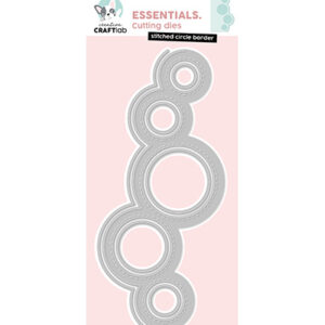 CCL-ES-CD982 - CCL Cutting Die Stitched Circle Border Essentials nr.982