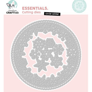 CCL-ES-CD983 - CCL Cutting Die Circle Winter Essentials nr.983