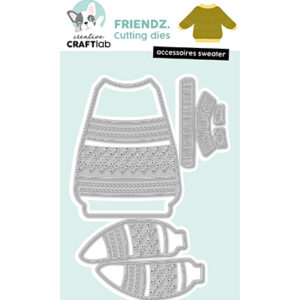 CCL-FR-CD988 - CCL Cutting Die Sweater Friendz nr.988